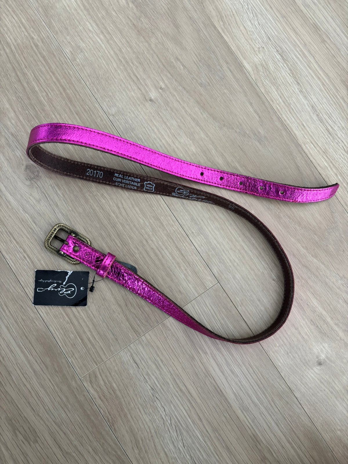Riem fuchia lengte 95cm, Kleding | Dames, Ophalen of Verzenden, Nieuw, Overige kleuren, 90 tot 100 cm