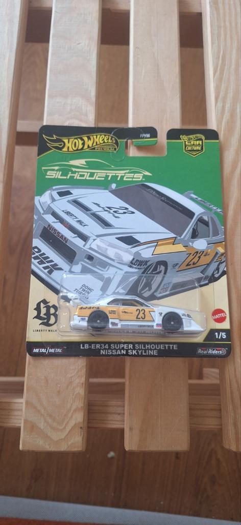 Hotwheels Silhouettes liberty walk skyline r34, Ophalen of Verzenden, Nieuw, Auto, Overige merken
