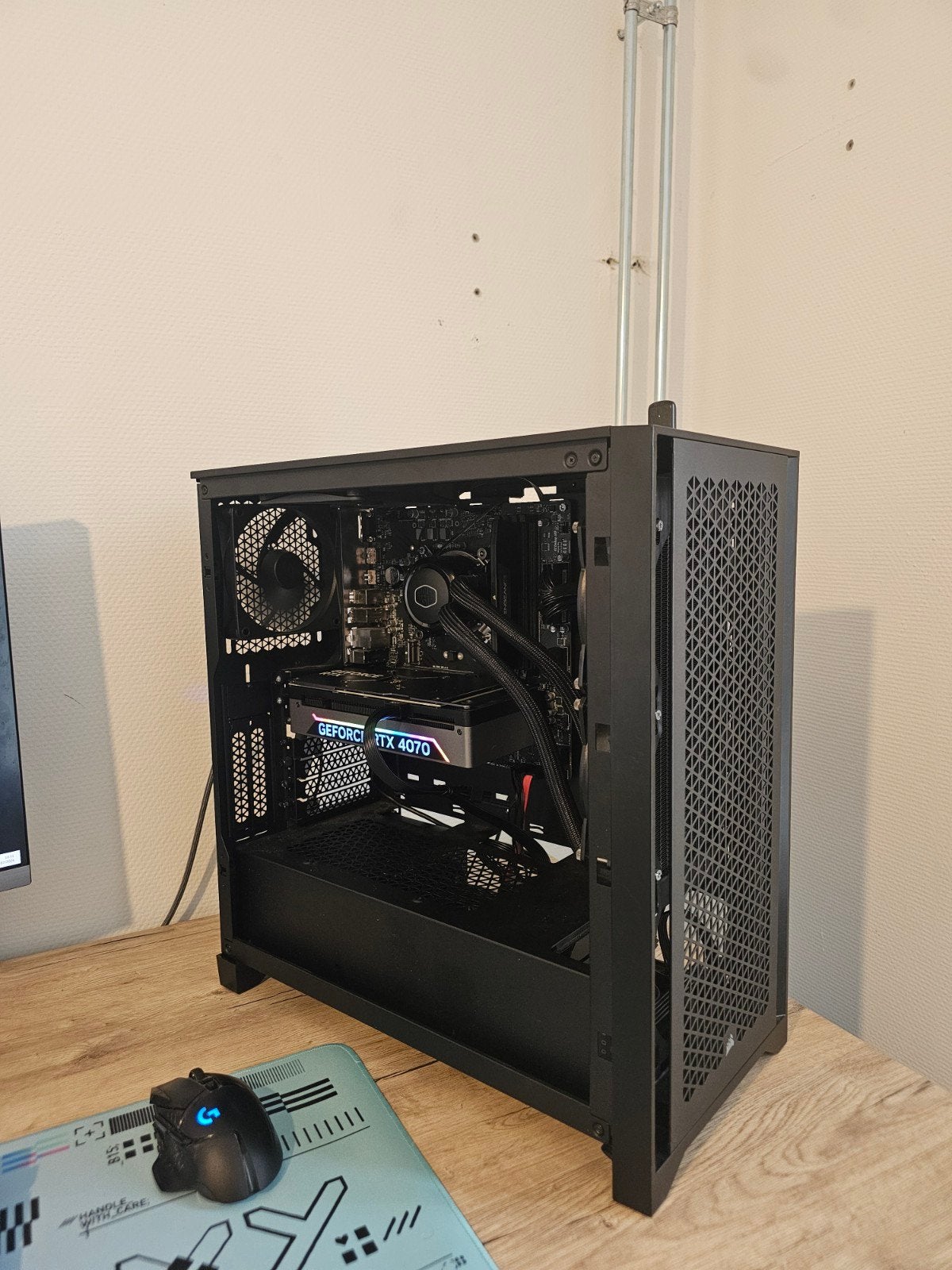 Krachtige game PC | RTX 4070, i5 14400F, 16GB DDR5, Computers en Software, Desktop Pc's, Ophalen, Zelf gebouwde pc, Virtual Reality