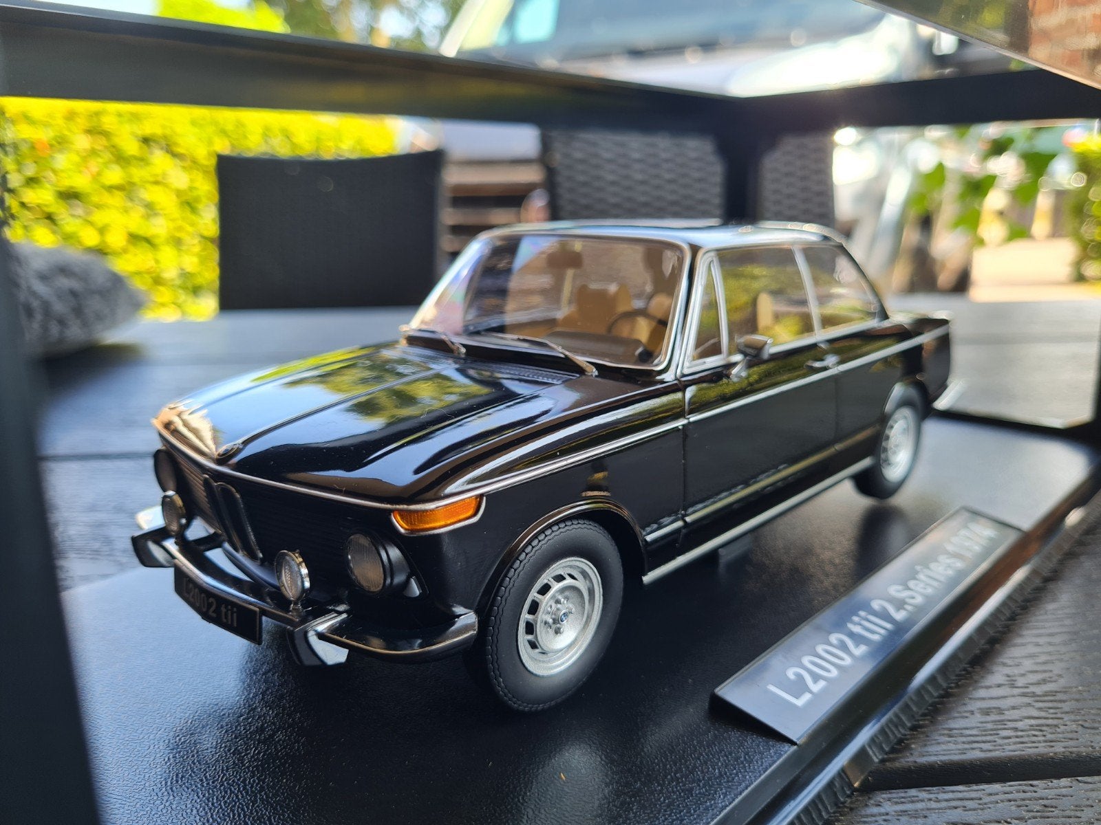 1:18 AANBIEDING! BMW  L2002 tii 2 Series uit 1974 KK Scale, Hobby en Vrije tijd, Modelauto's | 1:18, Ophalen of Verzenden, Nieuw