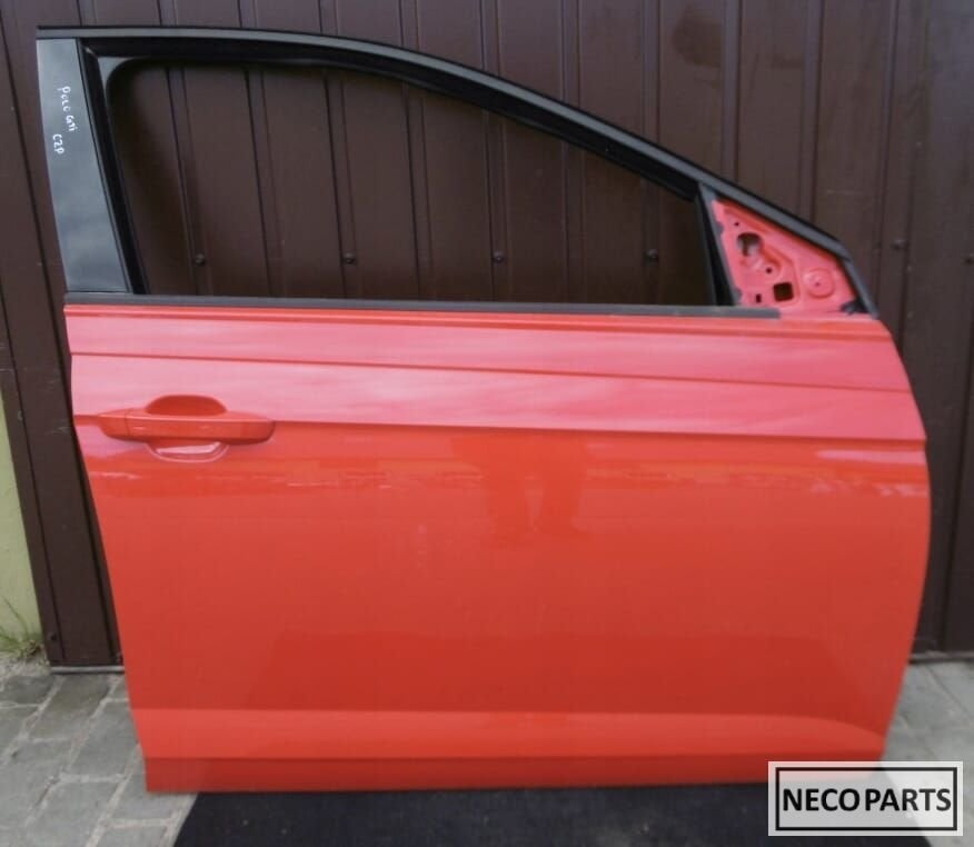 VW POLO 2G 2G1 PORTIER DEUR LP3G KLEUR RECHTS VOORPORTIER, Gebruikt, -, Volkswagen, -