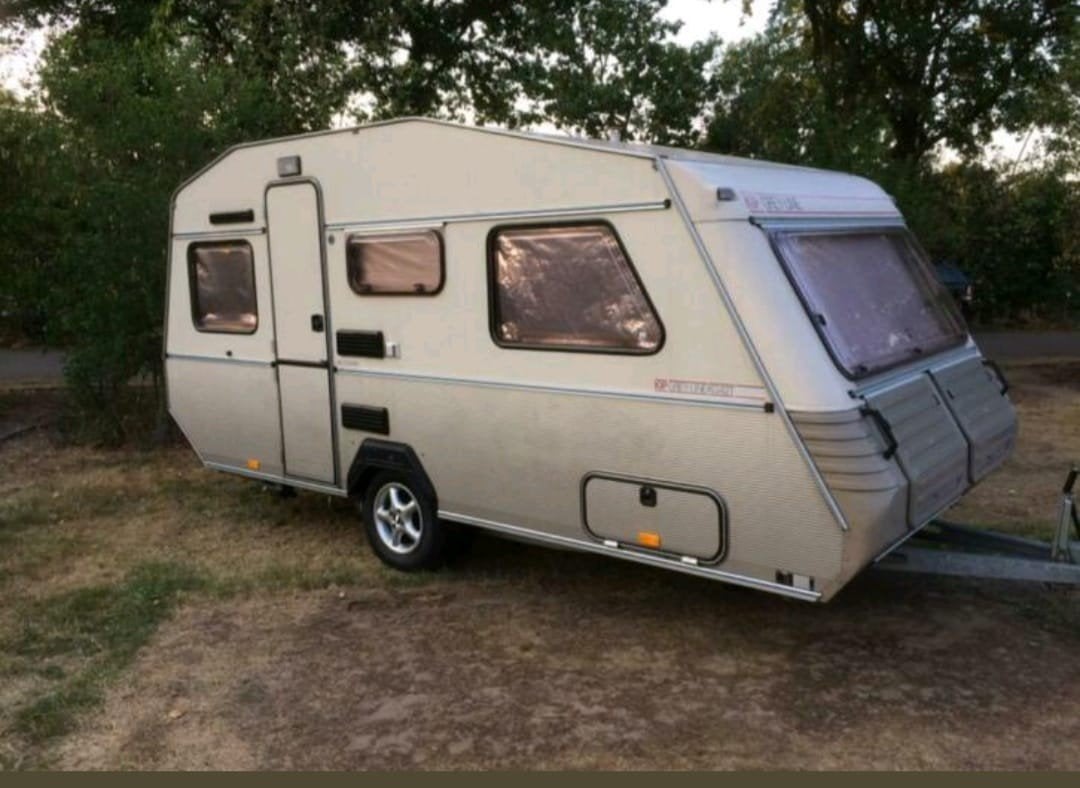 Caravan Kip Grey Line KG42T, Mover, opblaas voortent, Caravans en Kamperen, Standaardzit, Kip, Omvormbare zithoek, Particulier