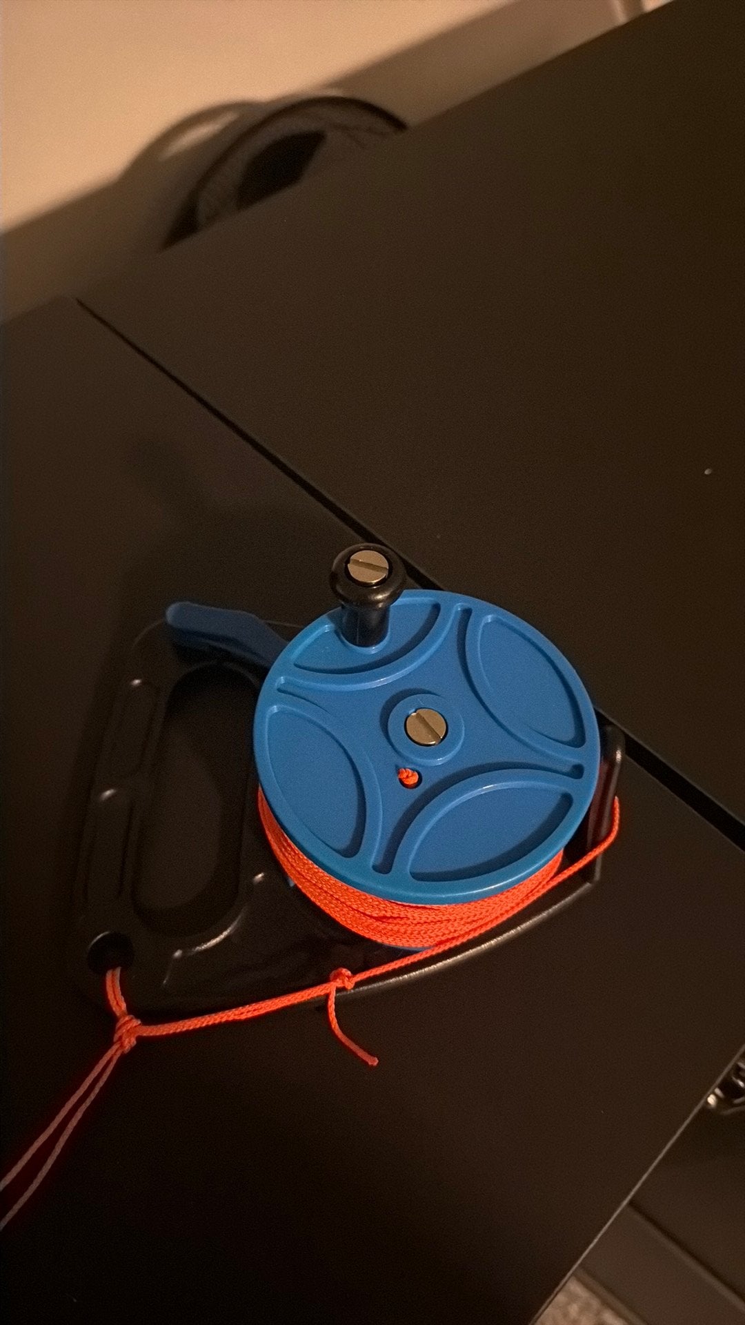 Wrak reel 50 meter, Ophalen of Verzenden, Zo goed als nieuw