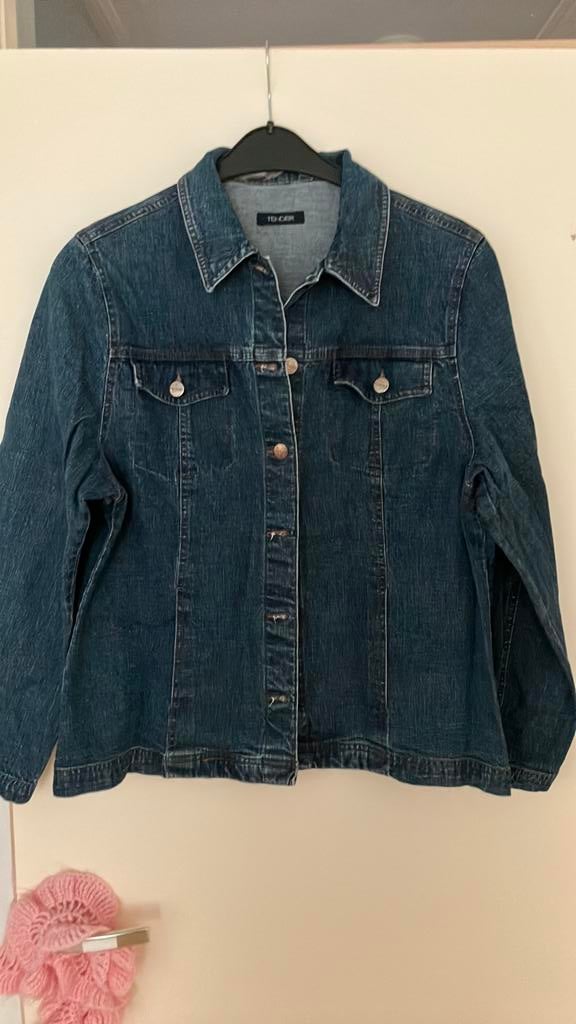 Spijkerjasje Tender, Kleding | Dames, Ophalen of Verzenden, Gedragen, Maat 42/44 (L), Blauw
