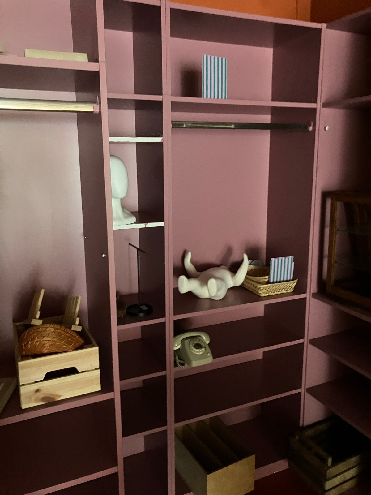 Paarse IKEA Billy boekenkasten, gratis af te halen, Ophalen of Verzenden, Gebruikt, Met plank(en), 200 cm of meer