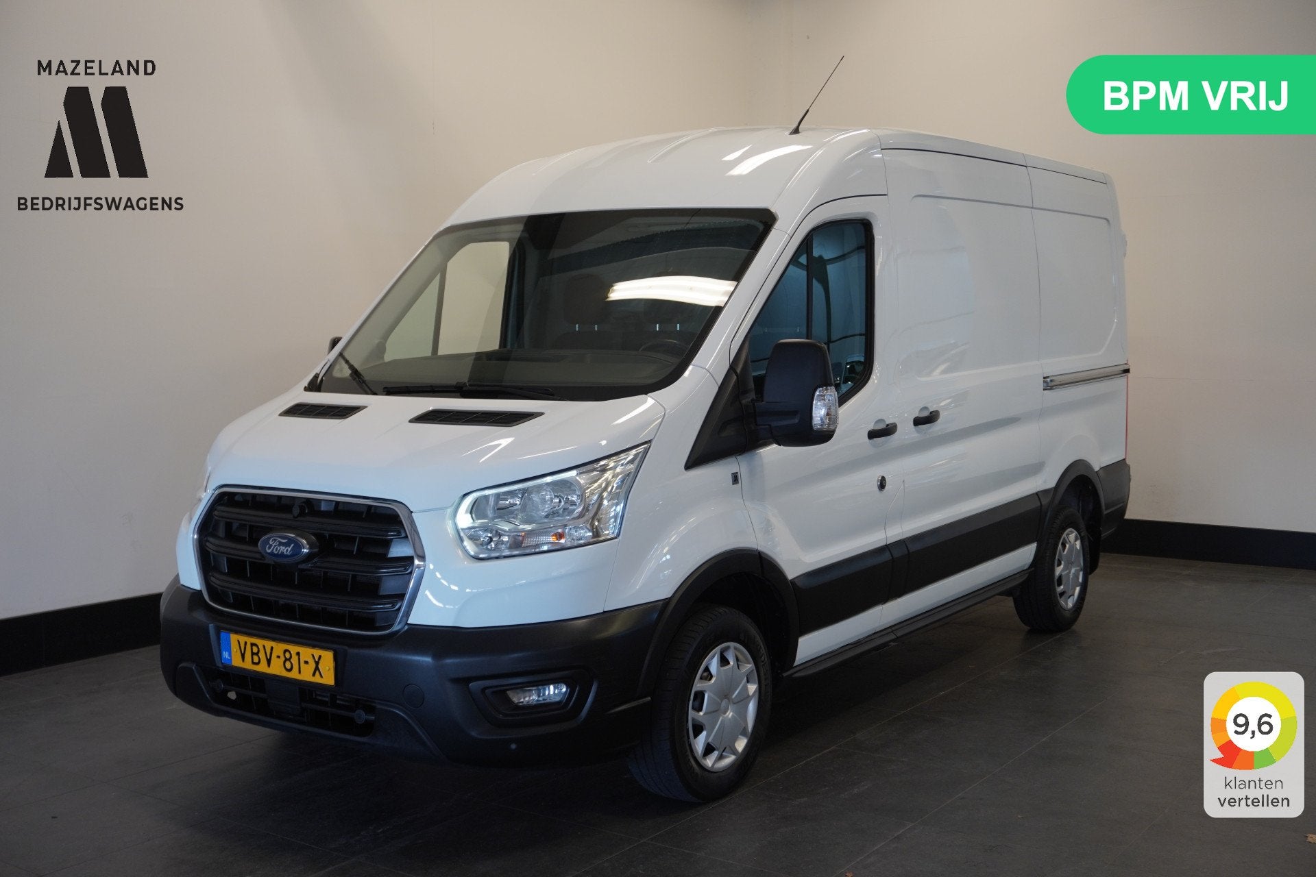 Ford Transit 2.0 TDCI 2x Schuifdeur L2H2 - EURO 6 - Airco -, Voorwielaandrijving, 4 cilinders, Wit, Bedrijf