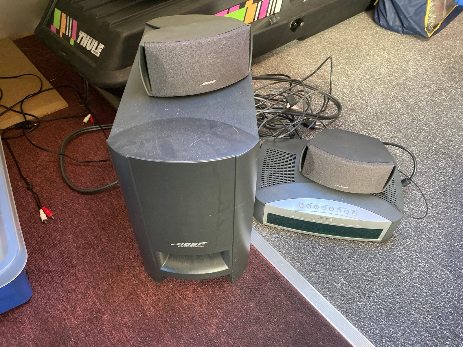 Bose Acoustimass Module met satelliet speakers, Gebruikt, 2.1-systeem, Minder dan 40 watt, Overige spelers