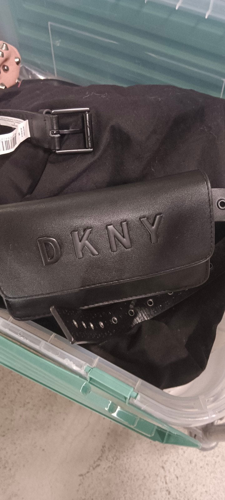 DKNY Heuptasje Zwart - Stijlvol en Praktisch, Ophalen, Zo goed als nieuw, Zwart, Overige typen