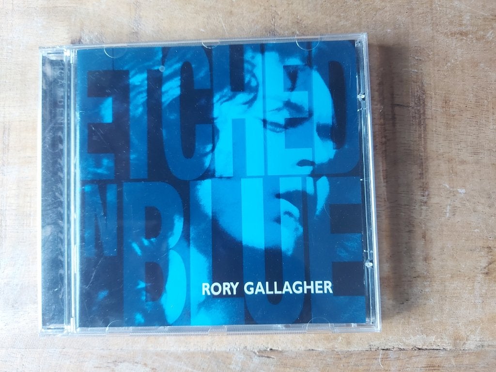 CD Rory Gallagher – Etched In Blue, Cd's en Dvd's, Ophalen of Verzenden, Zo goed als nieuw, Poprock