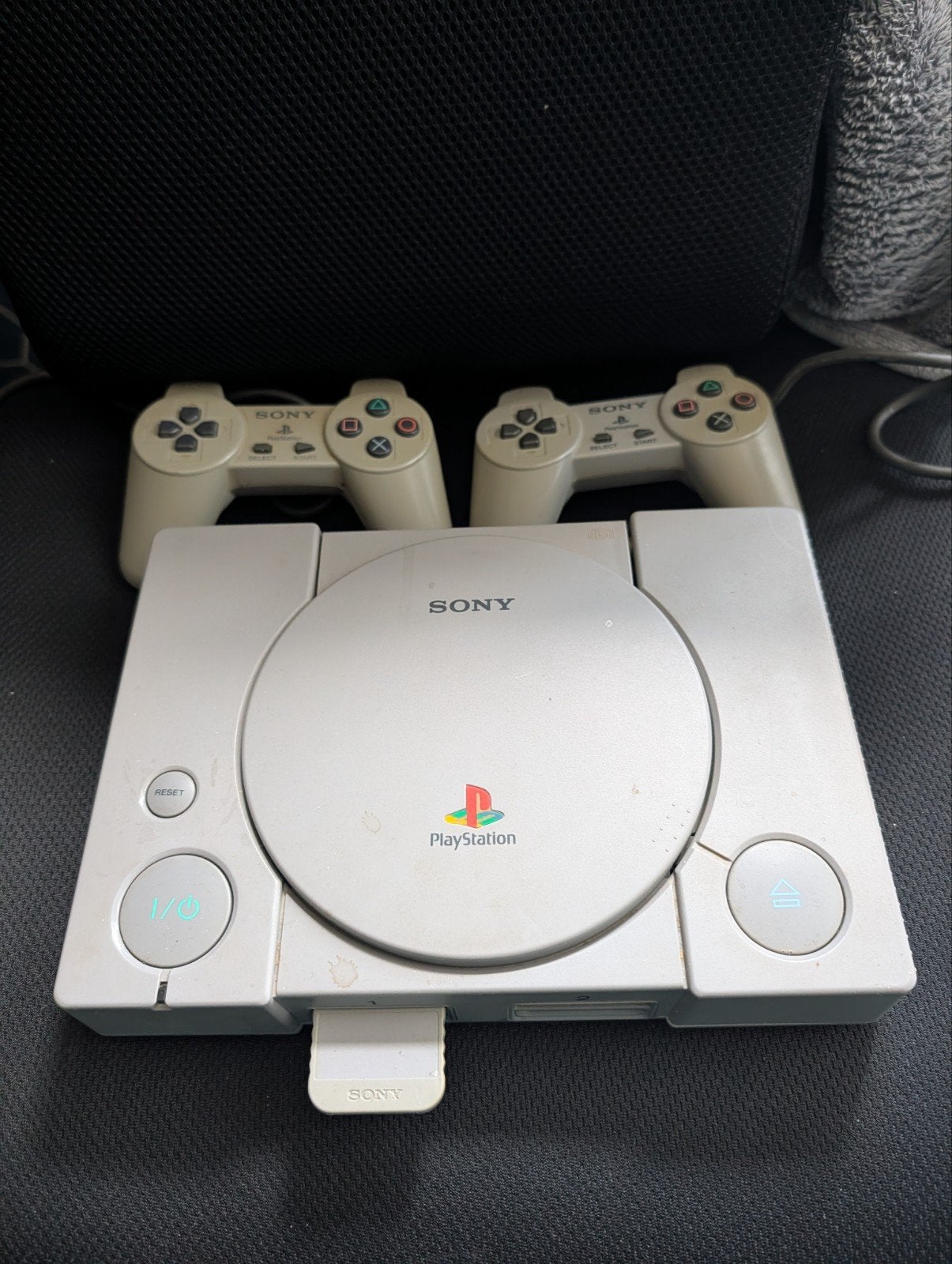 Grote PlayStation Verzameling! PS1, PS2 & PS3 Slim incl. Kab, Ophalen of Verzenden, Met 2 controllers