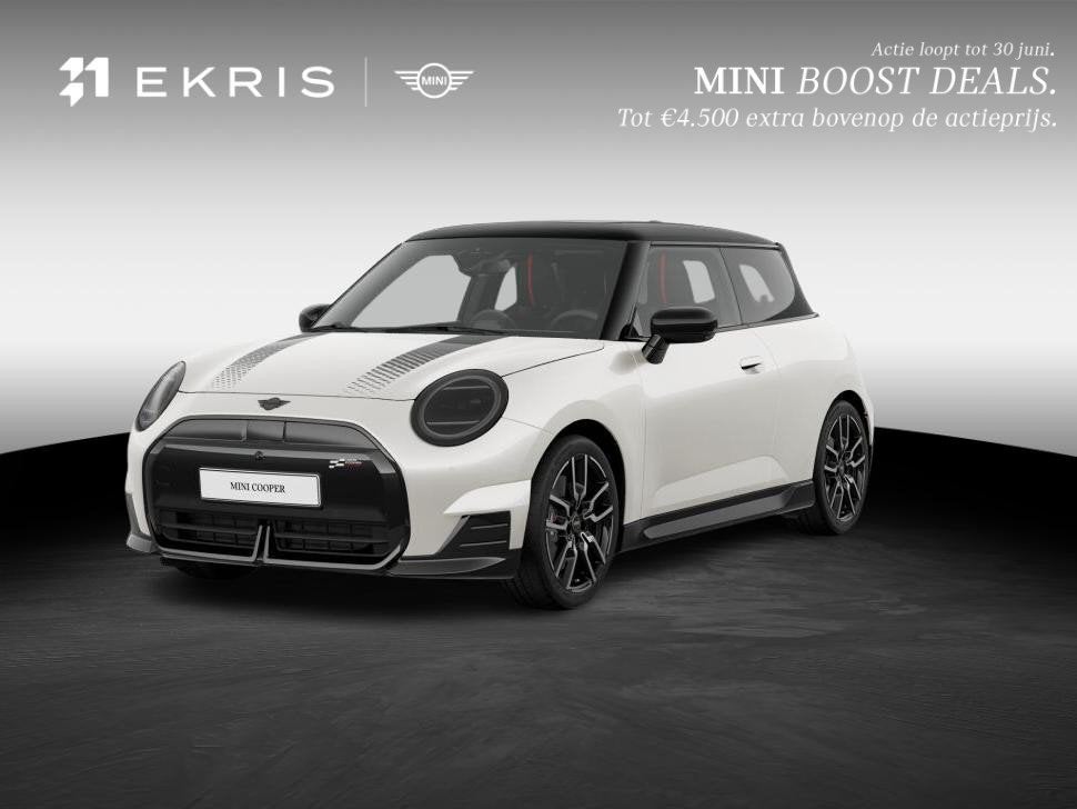 MINI Cooper SE John Cooper Works Uitvoering | XL Pakket, Stof, Zwart, 4 stoelen, 218 pk