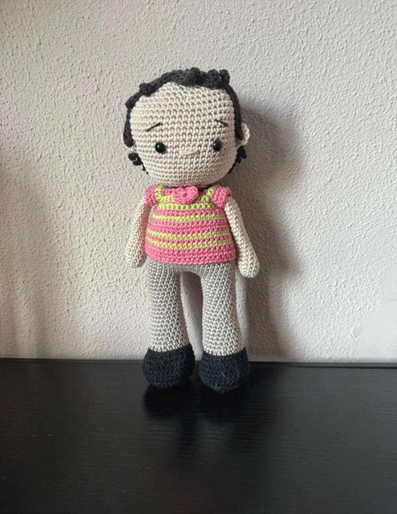 Gehaakte Harry Styles pop, Ophalen of Verzenden, Nieuw, Haken, Overige typen