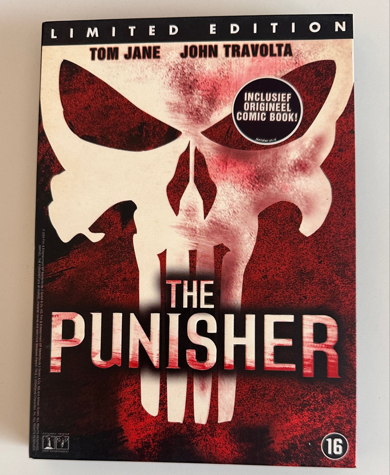 The Punisher Limited Edition DvDmet Comic Book, Ophalen, Engels, Vanaf 16 jaar, Speciale editie