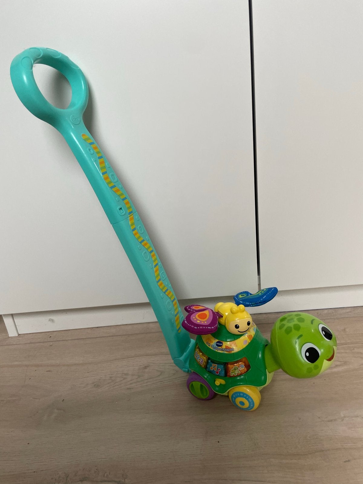 VTech 2-in-1 Loopschildpad met geluid en licht, Ophalen, Zo goed als nieuw, Overige typen, Met licht