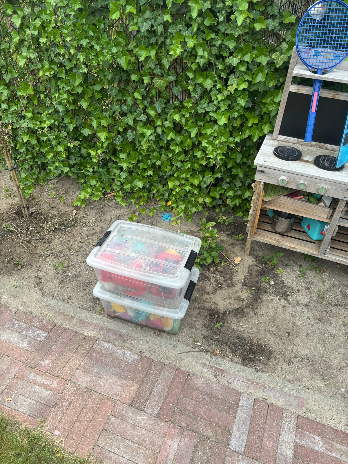 Buitenkeuken speelgoed met accessoires, Kinderen en Baby's, Ophalen, Gebruikt, Jongen of Meisje
