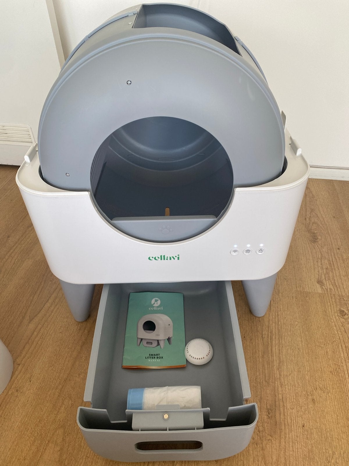 Automatic Cat litter box, Dieren en Toebehoren, Kattenbakken, Zo goed als nieuw, Open, Ophalen