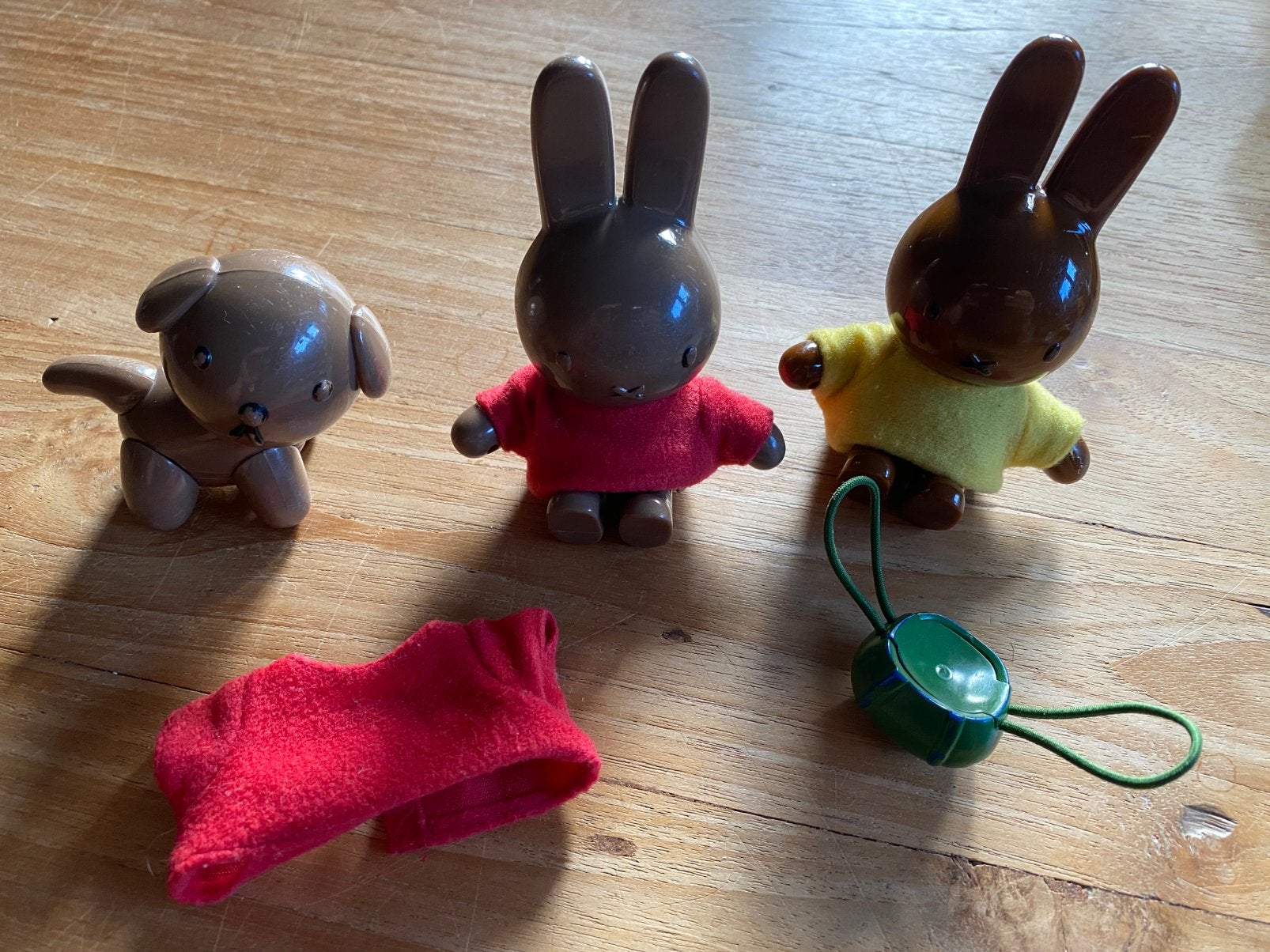 2x Nina en snuffie - vriendjes van Nijntje Pluis .mercis, Ophalen of Verzenden, Gebruikt
