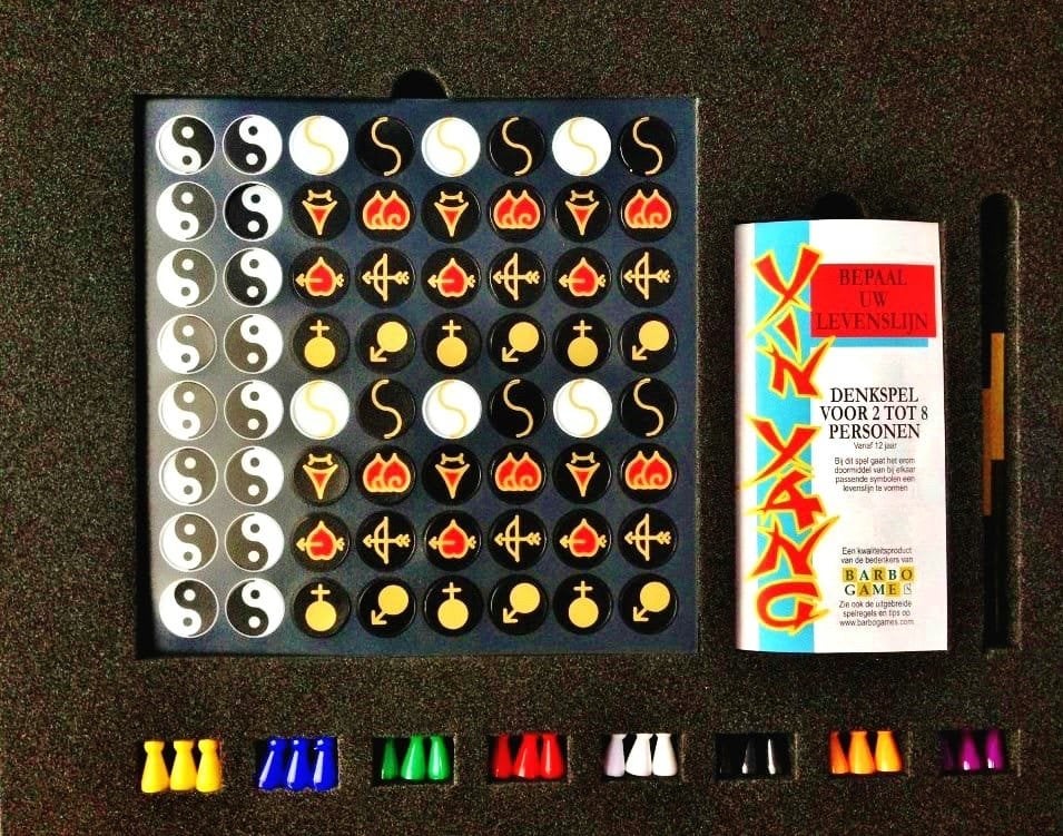 Yin Yang Denkspel - Bepaal uw Levenslijn, Drie of vier spelers, Ophalen of Verzenden, Zo goed als nieuw