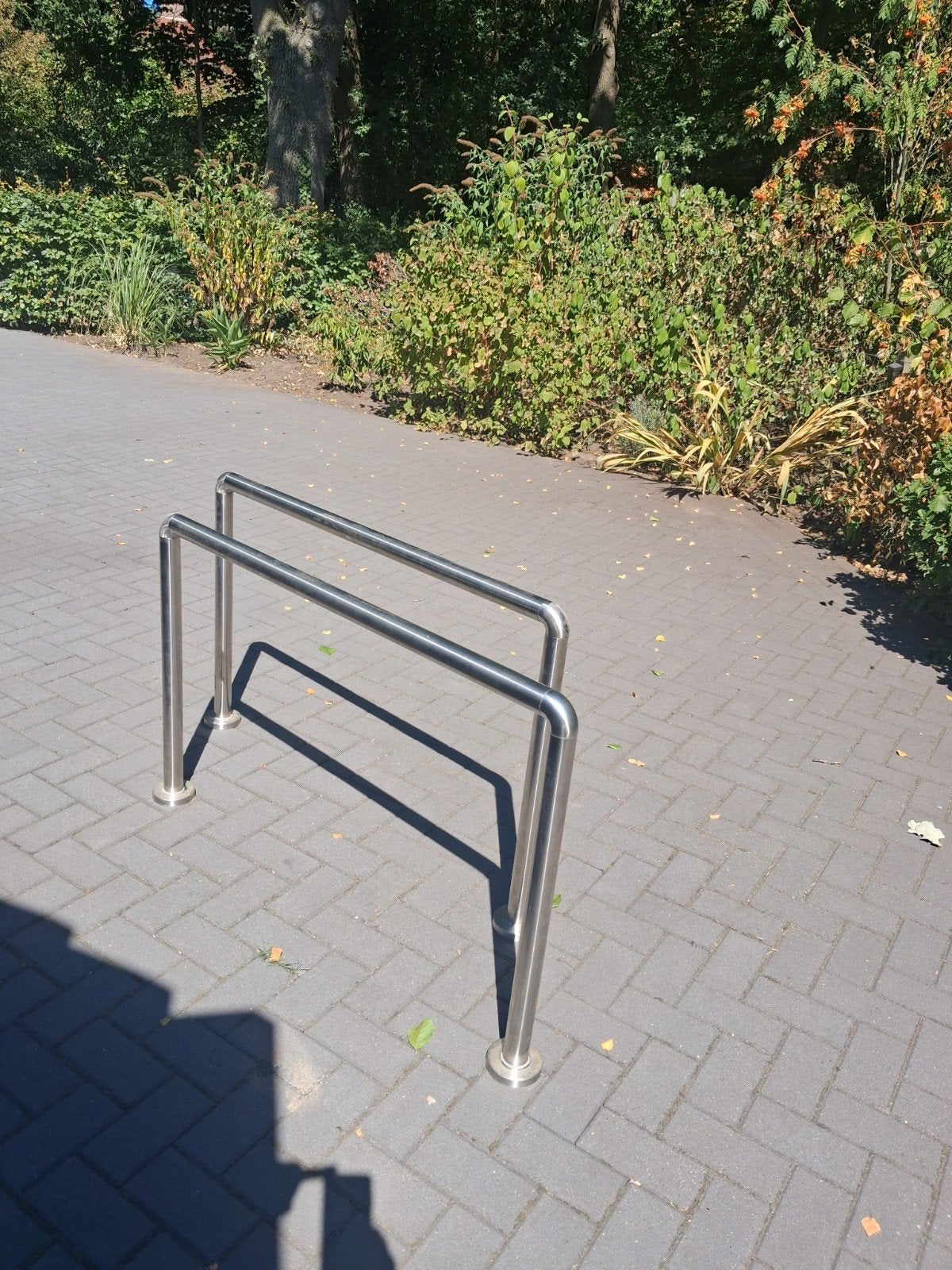 Roestvrijstalen fietsenrek - Modern en duurzaam, Fietsen en Brommers, Fietsaccessoires | Fietsenrekken, Ophalen, Gebruikt