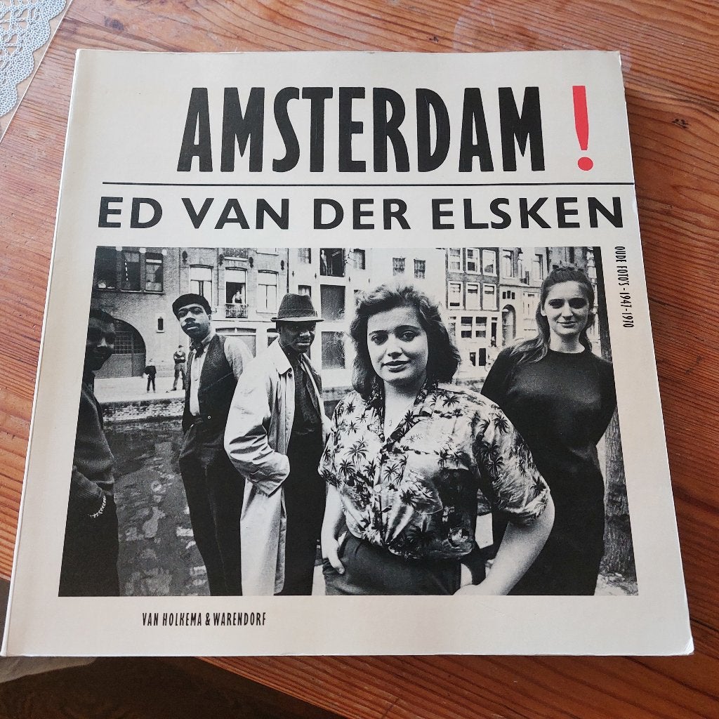 AMSTERDAM ! ED VAN DER ELSKEN Oude foto's-1947-1970, Ed van der Elsken, Ophalen of Verzenden, Zo goed als nieuw, Overige onderwerpen