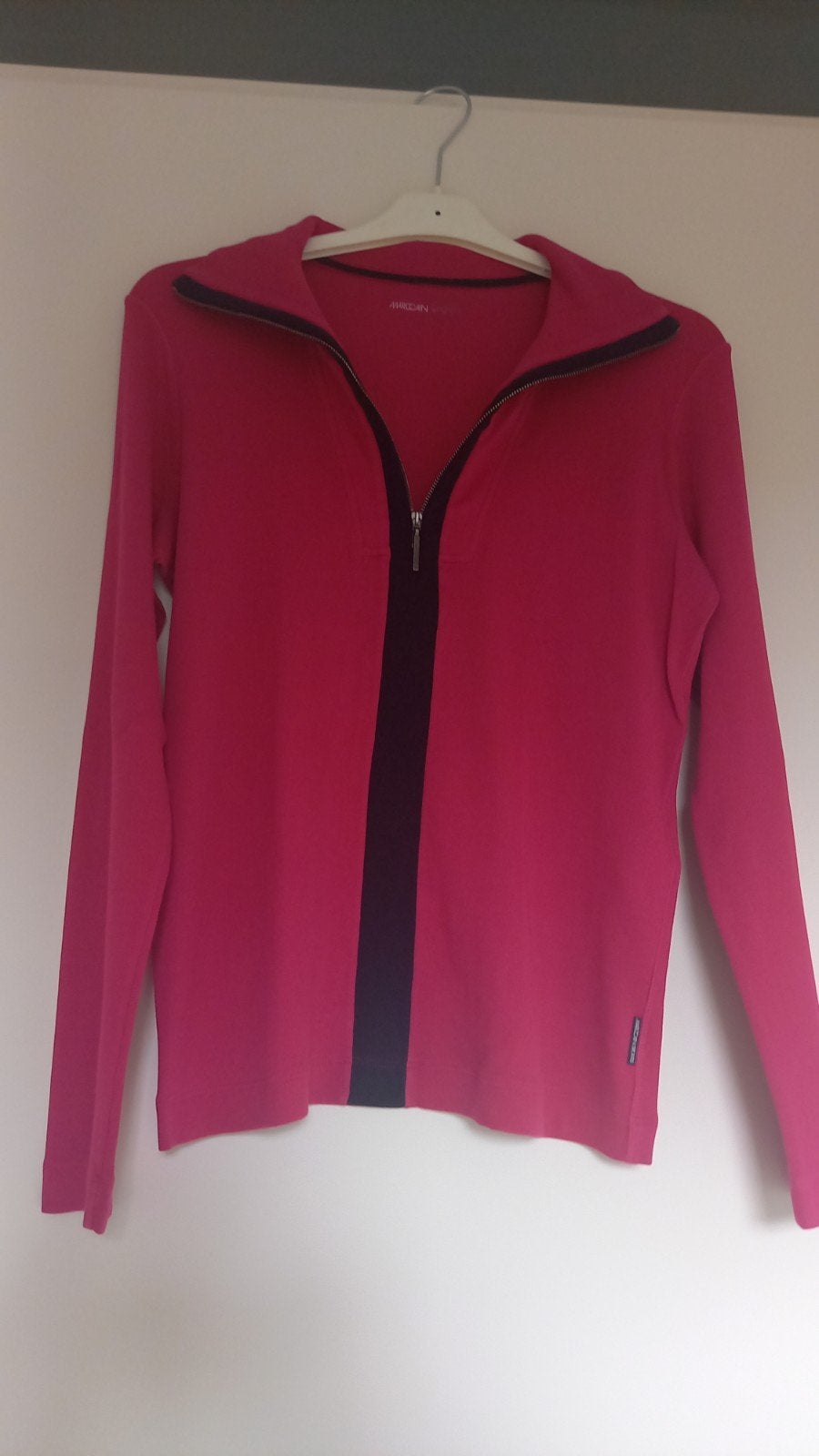 MARC CAIN SPORTS SHIRT MAAT N5= 42., MARC CAIN., Maat 42/44 (L), Ophalen of Verzenden, Lange mouw