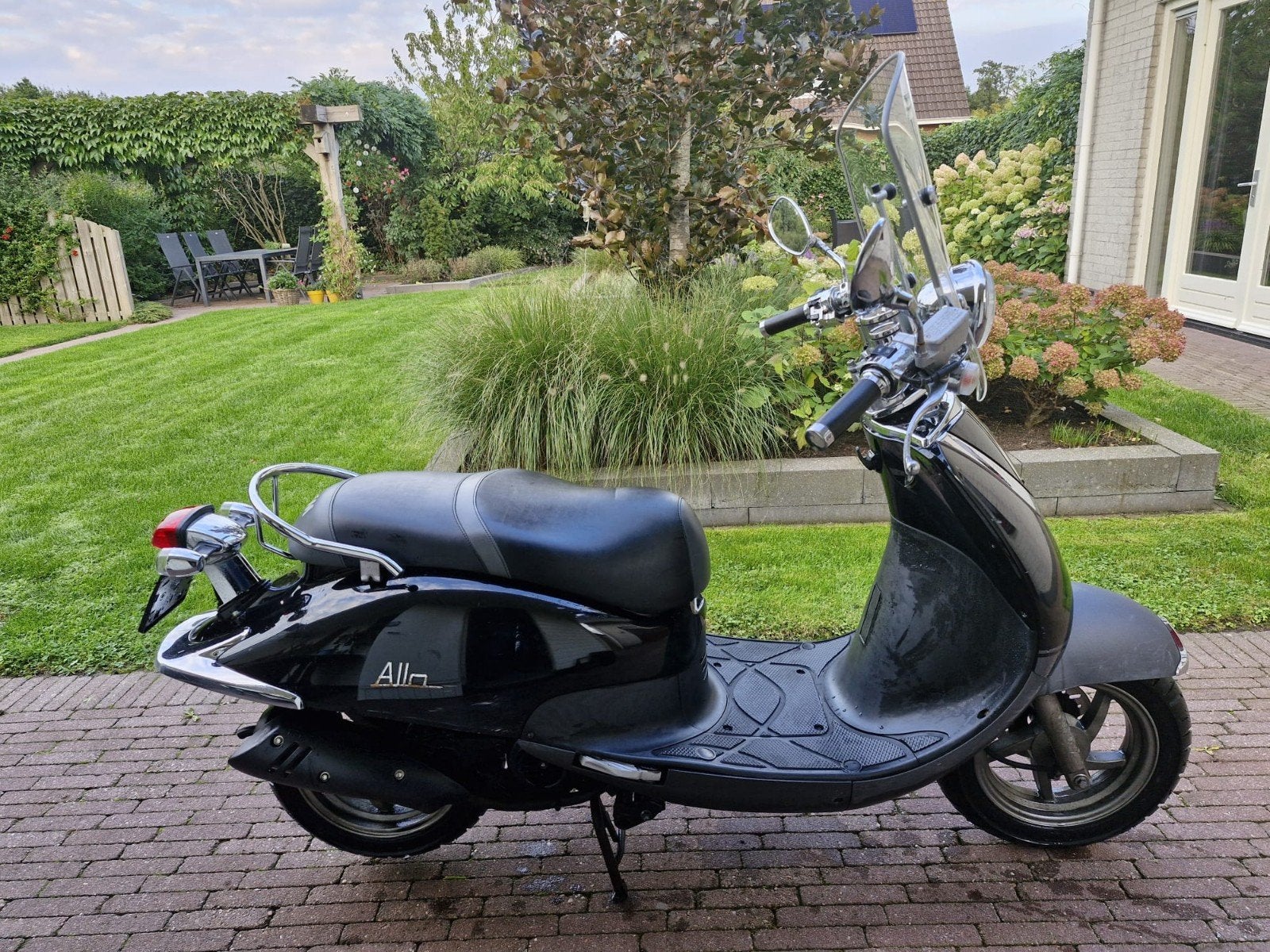 Sym scooter, zwart, Fietsen en Brommers, Ophalen, Gebruikt, SYM, Benzine