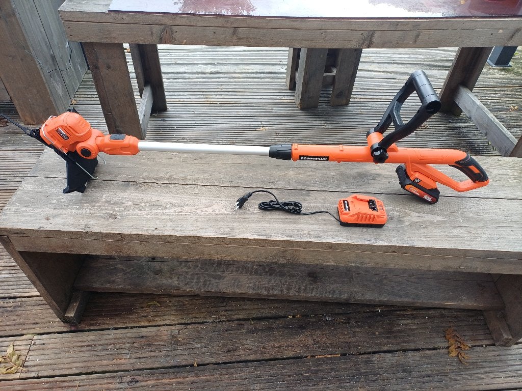 Grastrimmer powerplus op accu, Accu, Nieuw, Ophalen of Verzenden, Powerplus