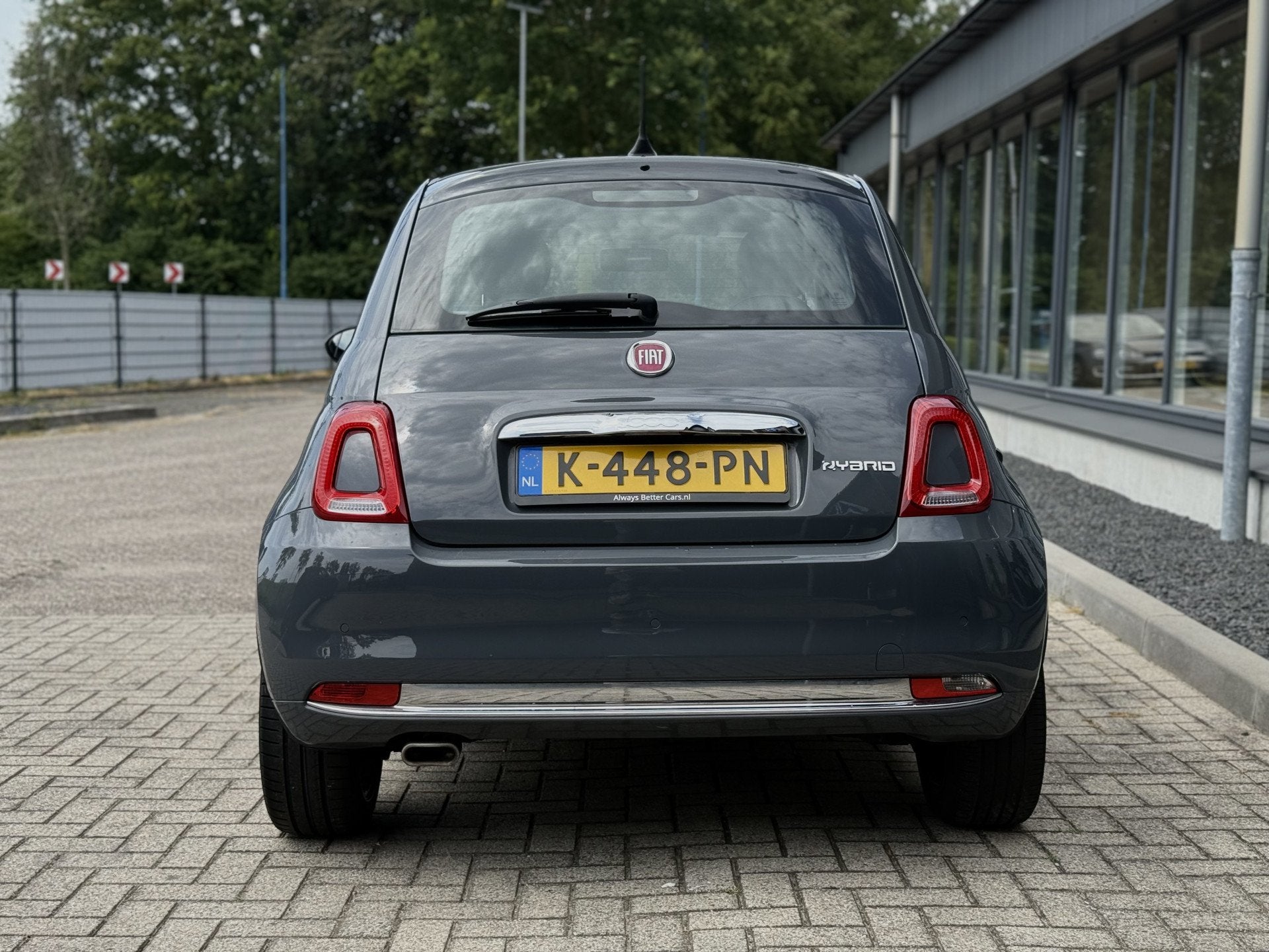 Fiat 500 1.0 Hybrid Star Pano Cruise 6 BAK (bj 2020), Voorwielaandrijving, 4 stoelen, Leder, Bedrijf