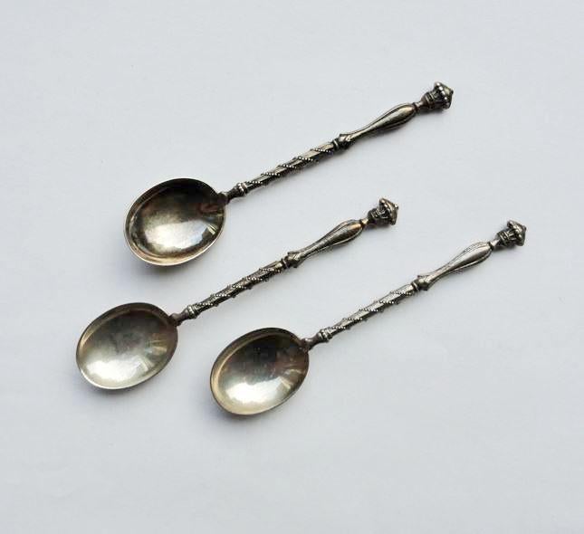 Lepeltjes Zilver Heino Krause, Verzenden, Zilver