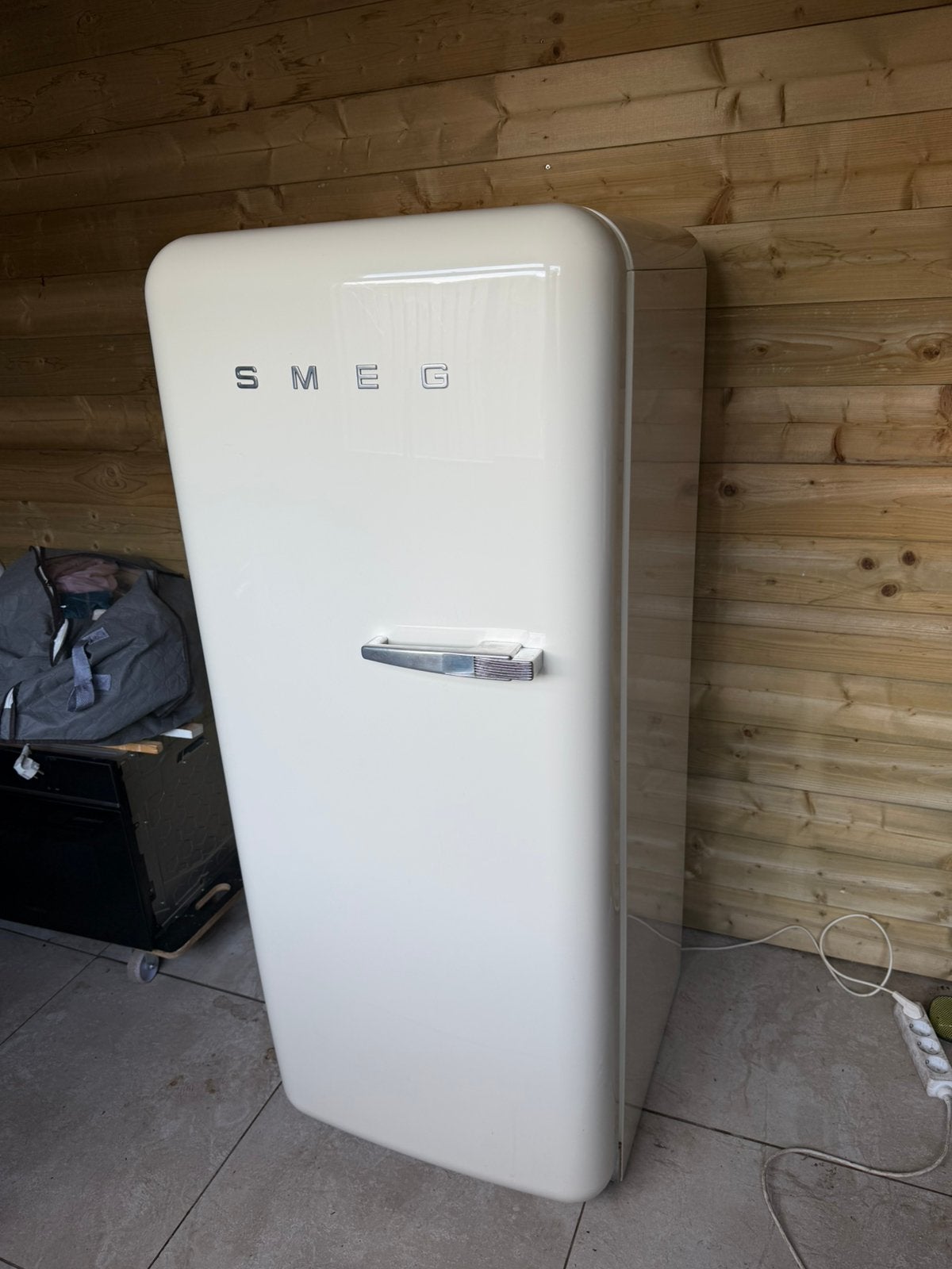 SMEG retro koelkast met vriesvak | luxe uitstraling, Ophalen, 200 liter of meer, 160 cm of meer, Zo goed als nieuw
