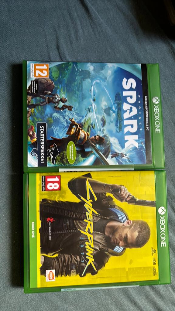 Xbox one games cyberpunk en project spark, Gebruikt, Vanaf 18 jaar, 1 speler, Ophalen