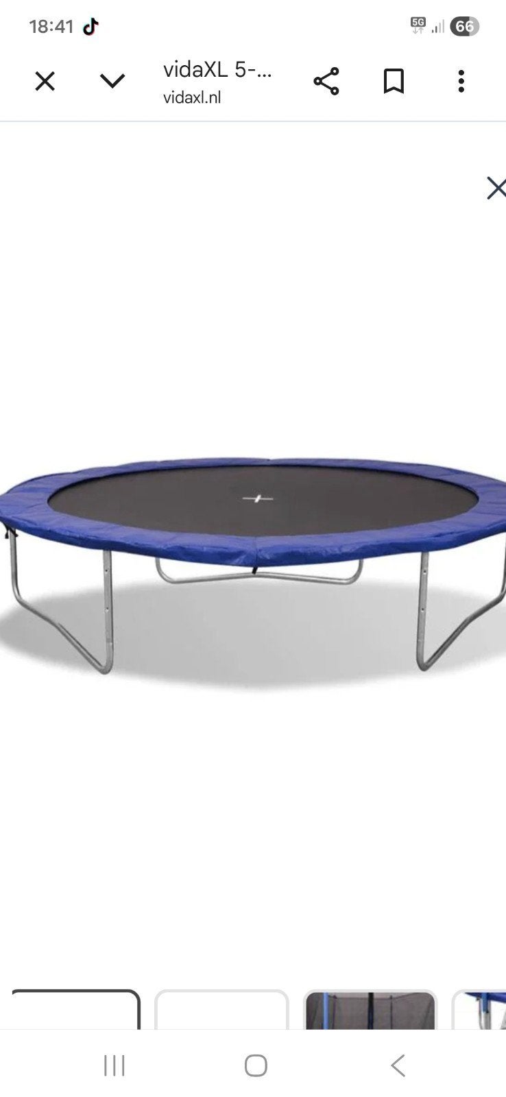 Trampoline 305, Ophalen