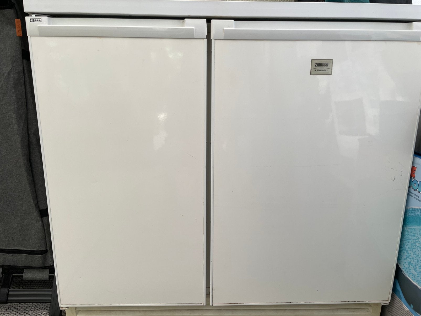 Zanussi tafelmodel koelvriescombinatie l koelkast l vriezer, Ophalen, Gebruikt, Minder dan 85 cm, 60 cm of meer
