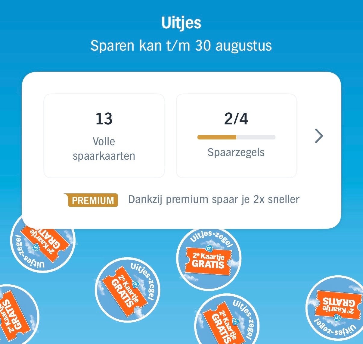 Ah 13 Volle Uitjes spaarkaarten + 2/4 spaarzegels, Hobby en Vrije tijd, Spaarzegeltjes, Ophalen of Verzenden, Overige soorten