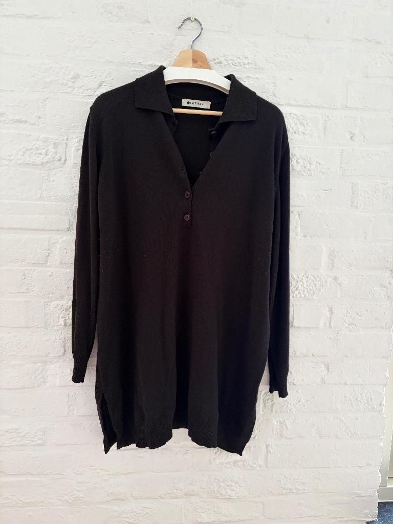 Persona by Marina Rinaldi donkerbruine polotrui, Bruin, Maat 46/48 (XL) of groter, Ophalen of Verzenden, Gedragen