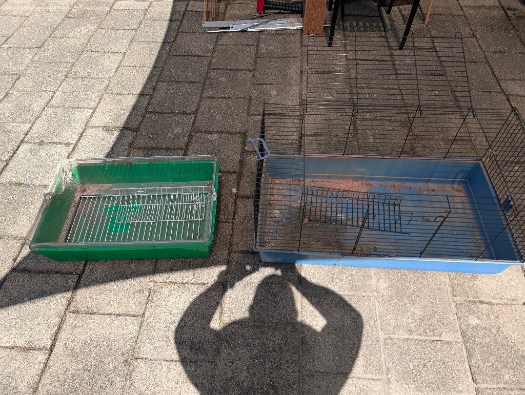 knaagdierkooien Gratis afhalen, Kooi, Gebruikt, Konijn, 75 tot 110 cm