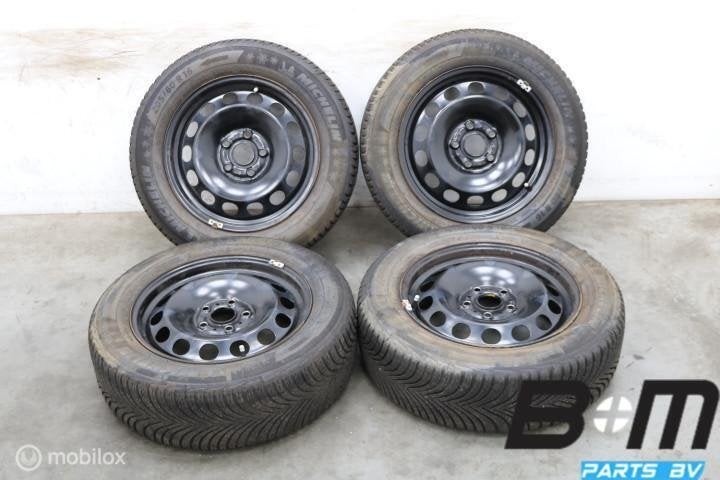 WINTER! Org. 16 inch velgen VW T-Roc - B8 - Q2! 5Q0601027CJ, Gebruikt, 16 inch, Banden en Velgen