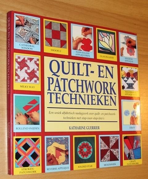 QUILT- EN PATCHWORK HANDBOEK - Stanley - 99534, Boeken, Ophalen of Verzenden, Zo goed als nieuw, Borduren en Naaien