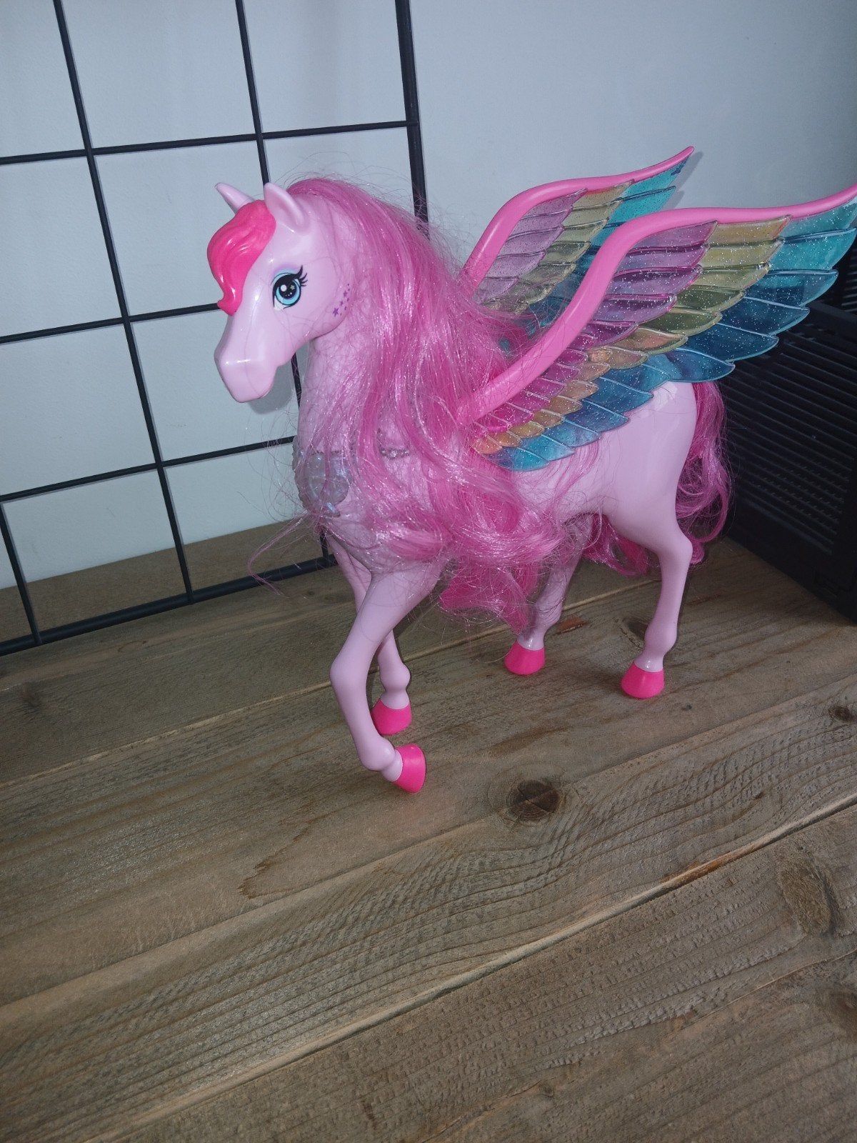 Unicorn met licht en geluid, Ophalen of Verzenden, Zo goed als nieuw