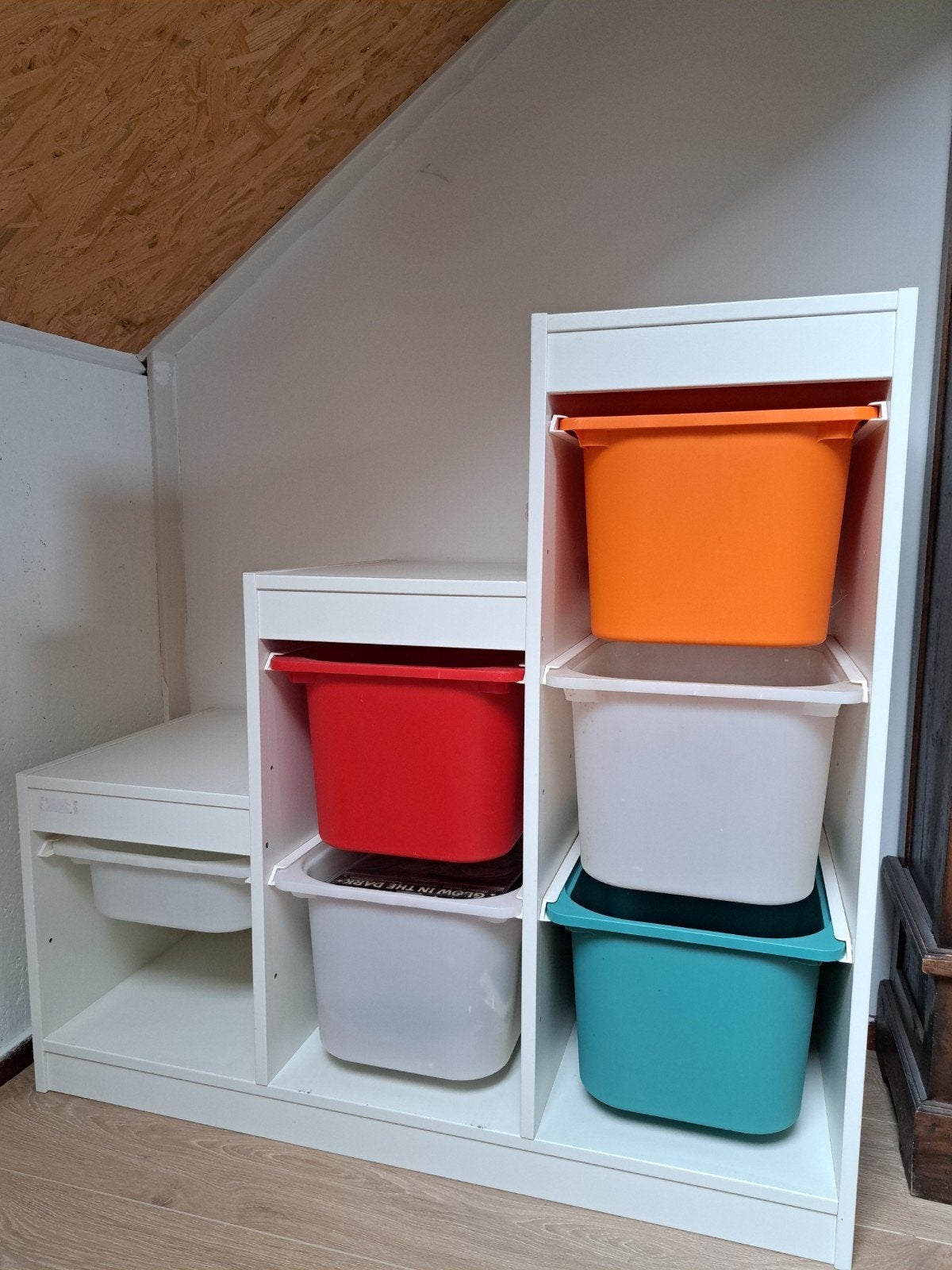 IKEA Trofast speelgoedkast met opbergbakkenken, Kinderen en Baby's, Ophalen, Gebruikt, Kast, 75 tot 100 cm