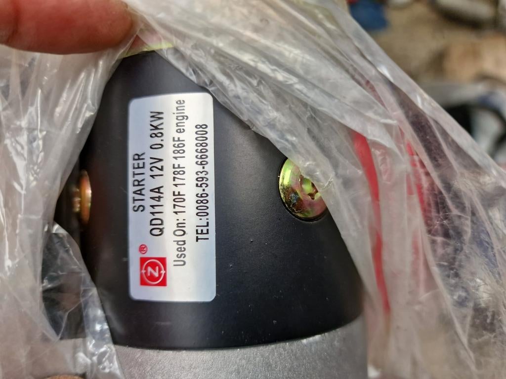 Startmotor QD114A 12V 0.8kW, Ophalen of Verzenden, Gebruikt