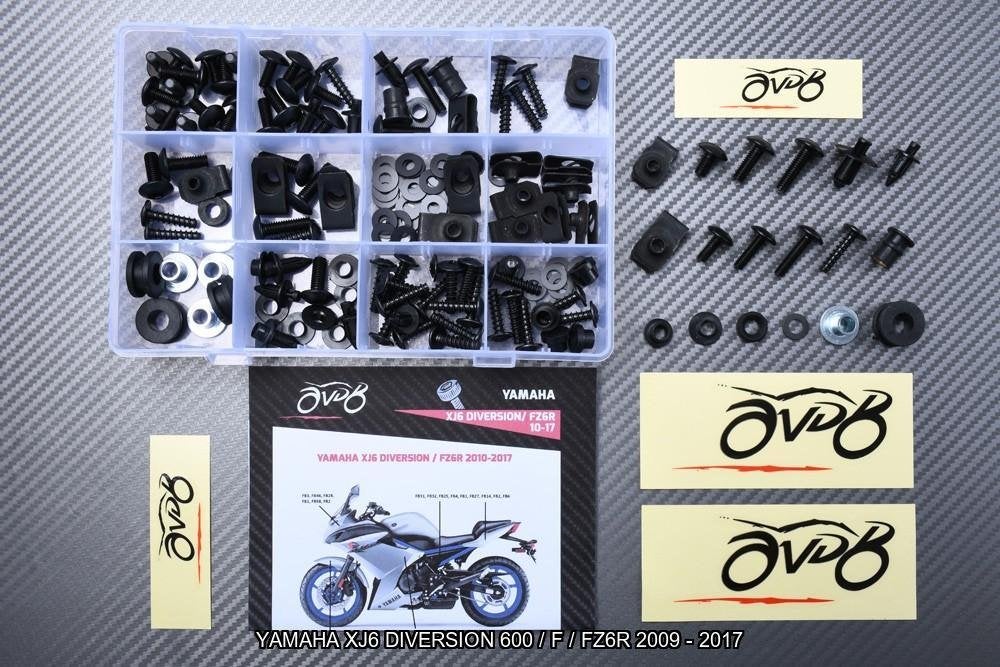 Kuip bouten set voor YAMAHA XJ6 DIVERSION 600 S F 2009 2017, Verzenden, Nieuw