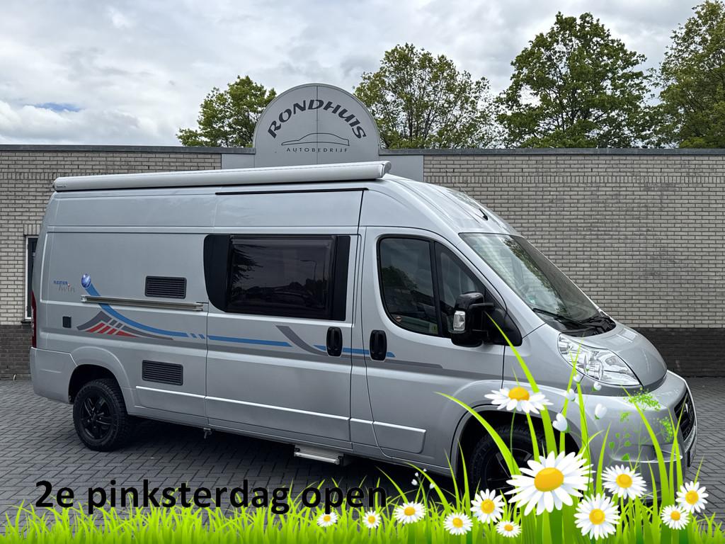 Adria Twin 600 158 pk Fiat Ducato 3.0 AUTOMAAT *Slechts 6 me, Caravans en Kamperen, Campers, Automaat, Buscamper of Camperbus