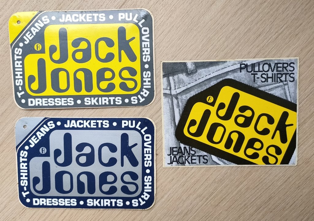 Stickers Jack Jones - jaren '70, Verzamelen, Ophalen of Verzenden, Zo goed als nieuw, Merk