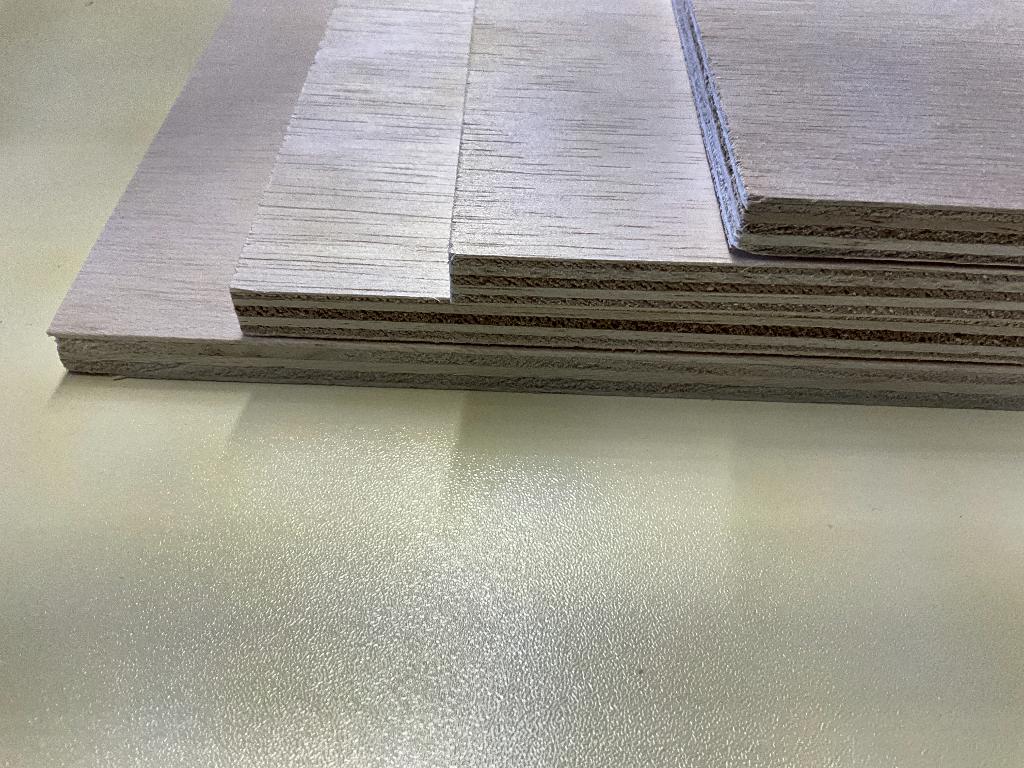 Triplex en MDF platen 10 mm x 210 mm x 300 mm 8 stuks, Hobby en Vrije tijd, Nieuw, Overige merken, Knutselmateriaal, Hout