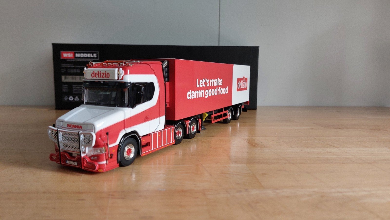 vlastuin Scania  Stoffeltrans België, Hobby en Vrije tijd, Ophalen of Verzenden, Zo goed als nieuw, Bus of Vrachtwagen, Wsi