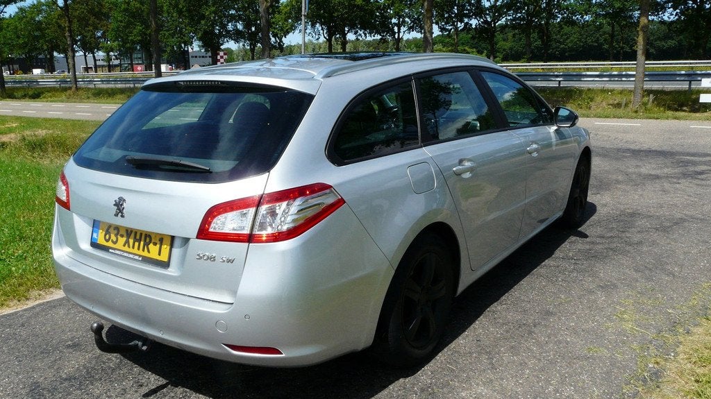 Peugeot 508 SW 1.6 THP Blue Lease Premium,Panorama,Full-Opti, Auto's, Peugeot, Alcantara, Handgeschakeld, Grijs, 1395 kg