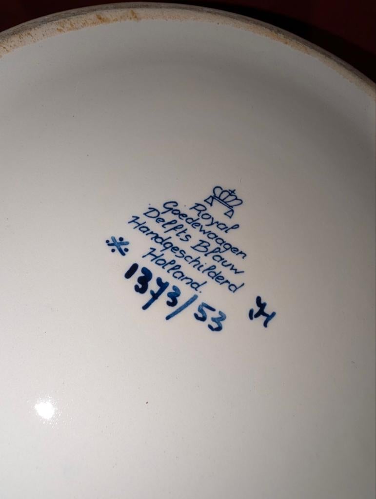 Grote Sier vaas Delft. €145.   55 cm hoog., Ophalen
