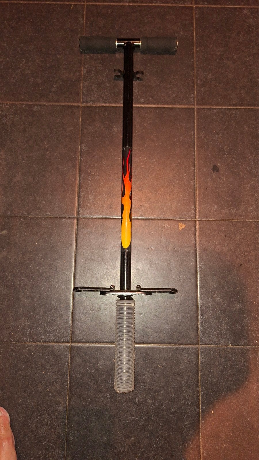 Pogo Stick met vlammen design, Ophalen of Verzenden, Zo goed als nieuw