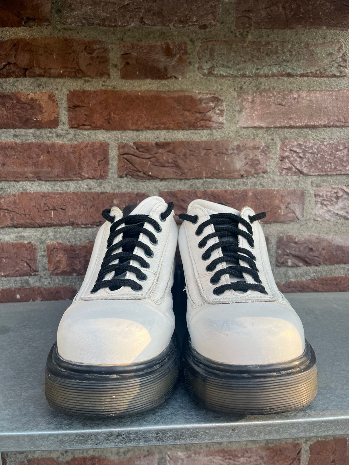 Dr. Martens 8591 MIE Chunky platform maat Uk 7/ Eu 41, Dr. Martens, Docs, Wit, Docs